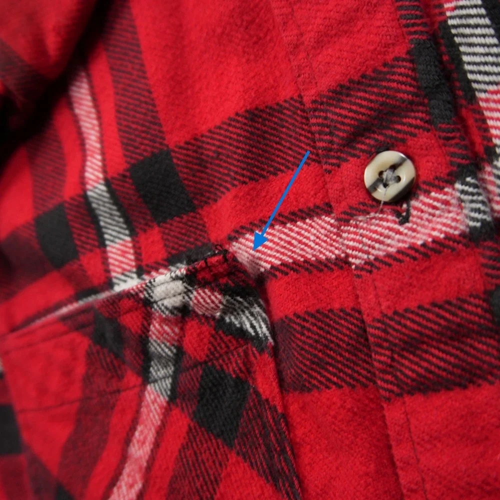 VTG Bay Big Mac Heavyweight Plaid Flannel Men's Shirt XL Logger Cabin Outdoor